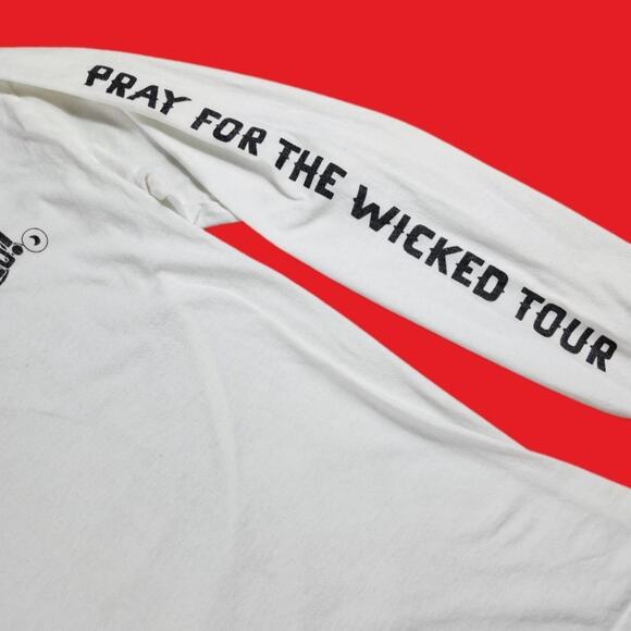 PANIC AT THE DISCO PRAY FOR THE WICKED TOUR SHIRT - Picture 3 of 4
